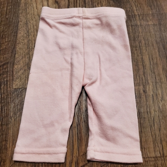 Rene Rofe Baby Swiggles Girl Red Hearts Ladybug Bodysuit Pastel Pink Leggings 3M - Picture 8 of 8